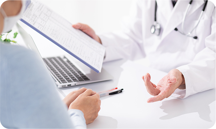 「内分泌・糖尿病・総合内科専門医」を持つ院長が急性期から慢性期の病気まで幅広く診療